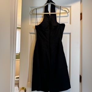 Banana republic linen black dress